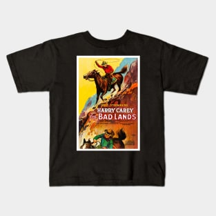 The Bad Lands Movie Poster Kids T-Shirt